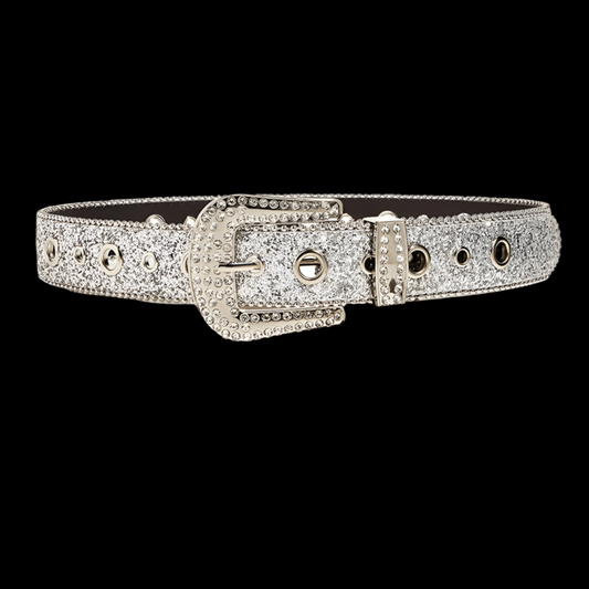 Y2k Rhinestone Belt