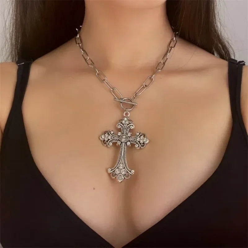 Gothic Cross Necklace