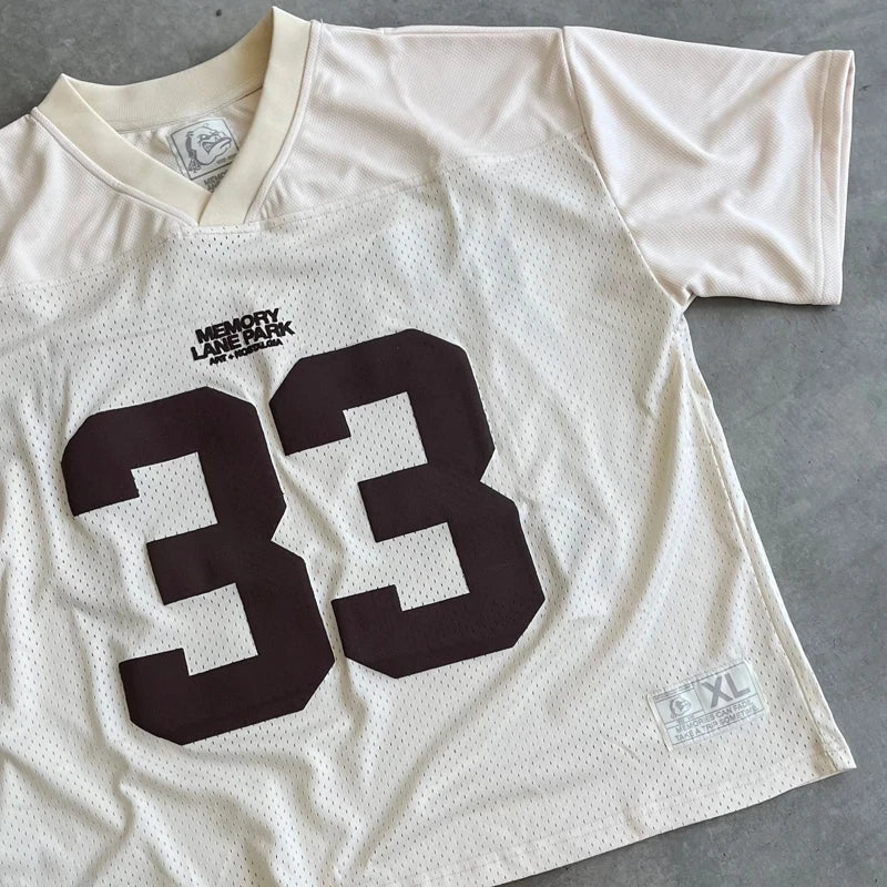 Oversized Mesh Jersey